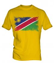 Namibia Distressed Flag Mens T-Shirt