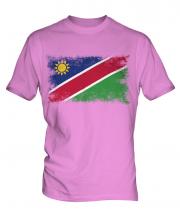 Namibia Distressed Flag Mens T-Shirt