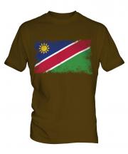 Namibia Distressed Flag Mens T-Shirt