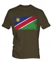 Namibia Distressed Flag Mens T-Shirt