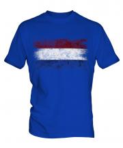 Netherlands Distressed Flag Mens T-Shirt