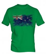 New Zealand Distressed Flag Mens T-Shirt