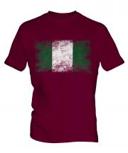 Nigeria Distressed Flag Mens T-Shirt