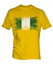 Nigeria Distressed Flag Mens T-Shirt
