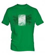 Nigeria Distressed Flag Mens T-Shirt