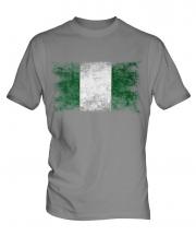 Nigeria Distressed Flag Mens T-Shirt