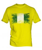 Nigeria Distressed Flag Mens T-Shirt