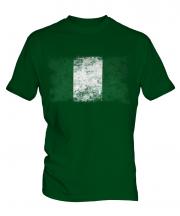 Nigeria Distressed Flag Mens T-Shirt