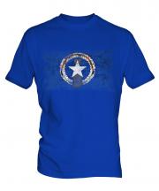 Northern Mariana Islands Distressed Flag Mens T-Shirt
