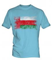 Oman Distressed Flag Mens T-Shirt