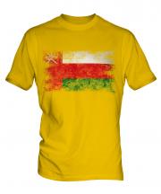 Oman Distressed Flag Mens T-Shirt