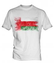 Oman Distressed Flag Mens T-Shirt
