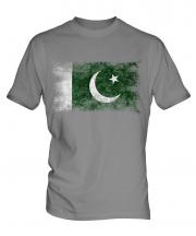 Pakistan Distressed Flag Mens T-Shirt