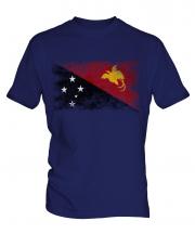 Papua New Guinea Distressed Flag Mens T-Shirt