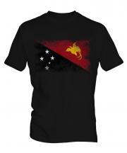 Papua New Guinea Distressed Flag Mens T-Shirt