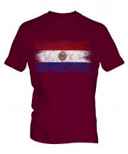 Paraguay Distressed Flag Mens T-Shirt