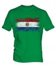 Paraguay Distressed Flag Mens T-Shirt