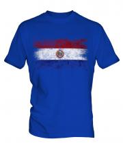 Paraguay Distressed Flag Mens T-Shirt