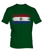 Paraguay Distressed Flag Mens T-Shirt