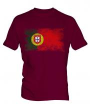 Puerto Rico Distressed Flag Mens T-Shirt