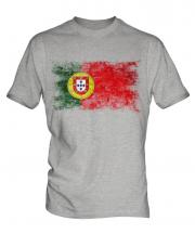 Puerto Rico Distressed Flag Mens T-Shirt
