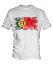 Puerto Rico Distressed Flag Mens T-Shirt