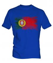 Puerto Rico Distressed Flag Mens T-Shirt
