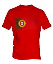 Puerto Rico Distressed Flag Mens T-Shirt
