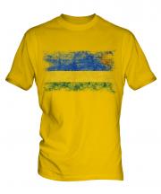 Rwanda Distressed Flag Mens T-Shirt