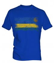 Rwanda Distressed Flag Mens T-Shirt