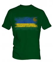 Rwanda Distressed Flag Mens T-Shirt