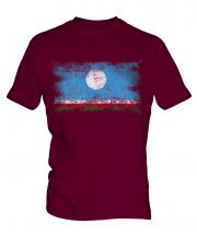 Sakha Republic Distressed Flag Mens T-Shirt