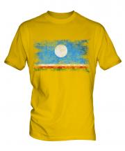 Sakha Republic Distressed Flag Mens T-Shirt