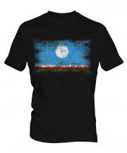 Sakha Republic Distressed Flag Mens T-Shirt