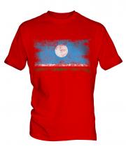 Sakha Republic Distressed Flag Mens T-Shirt