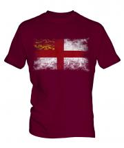 Sark Distressed Flag Mens T-Shirt