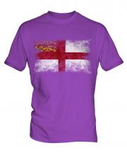 Sark Distressed Flag Mens T-Shirt
