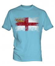 Sark Distressed Flag Mens T-Shirt