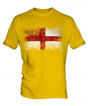 Sark Distressed Flag Mens T-Shirt
