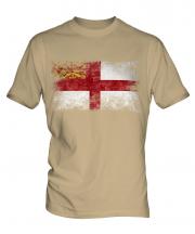 Sark Distressed Flag Mens T-Shirt