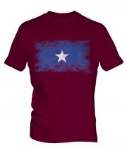 Somalia Distressed Flag Mens T-Shirt