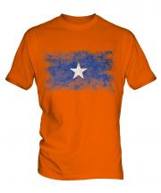 Somalia Distressed Flag Mens T-Shirt