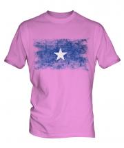 Somalia Distressed Flag Mens T-Shirt