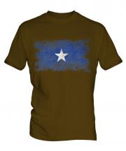 Somalia Distressed Flag Mens T-Shirt