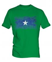 Somalia Distressed Flag Mens T-Shirt