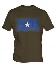 Somalia Distressed Flag Mens T-Shirt