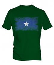 Somalia Distressed Flag Mens T-Shirt