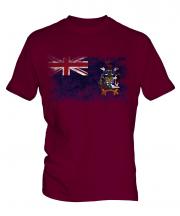 South Georgia Distressed Flag Mens T-Shirt