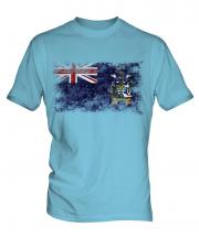 South Georgia Distressed Flag Mens T-Shirt