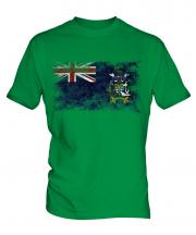 South Georgia Distressed Flag Mens T-Shirt
